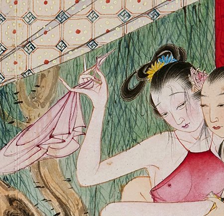 轮台县-迫于无奈胡也佛画出《金瓶梅秘戏图》，却因此成名，其绘画价值不可估量
